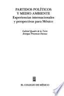 Libro de Partidos Políticos Y Medio Ambiente