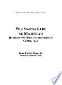 Libro de Por Mandato De Su Majestad