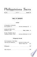 Libro de Philippiniana Sacra