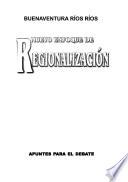 Libro de Nuevo Enfoque De Regionalización