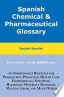 Libro de Spanish Chemical And Pharmaceutical Glossary