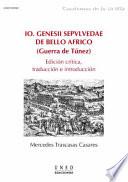 Libro de Io. Genesii Sepvlvedae De Bello Africo (guerra De Túnez)