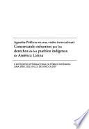 Libro de Agendas Públicas En Una Visión Intercultural