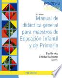 Libro de Manual De Didáctica General Para Maestros De Educación Infantil Y De Primaria