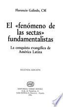 Libro de El Fenómeno De Las Sectas Fundamentalistas