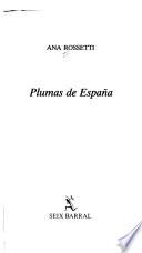 Libro de Plumas De España