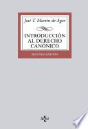 Libro de Introducción Al Derecho Canónico