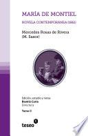 Libro de María De Montiel