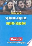 Libro de Berlitz Dictionary, Spanish English, English Spanish