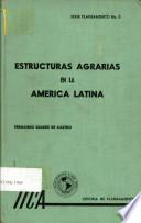 Libro de Estructuras Agrarias En La América Latina