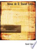 Libro de Rimas De D. Daniel Calvo