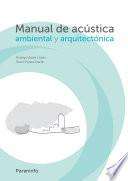 Libro de Manual De Acústica Ambiental Y Arquitectónica