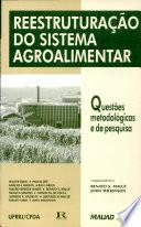 Libro de Reestruturação Do Sistema Agroalimentar