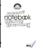 Libro de Random House Webster S Student Notebook Spanish Dictionary, Second Edition Boy