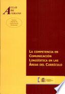 Libro de La Competencia En Comunicación Lingüística En Las áreas Del Currículo