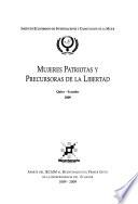 Libro de Mujeres Patriotas Y Precursoras De La Libertad