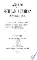 Libro de Anales De La Sociedad Científica Argentina