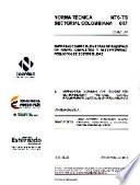 Libro de Norma Técnica Sectorial Colombiana Nts Ts 007