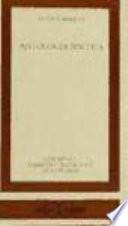 Libro de Antología Poética