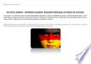 Libro de Aprender Aleman En Español Resumen De Meses De Estudio
