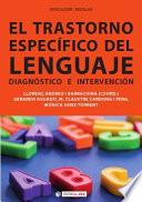 Libro de El Trastorno Específico Del Lenguaje