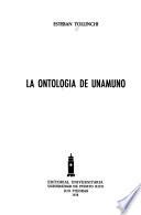 Libro de La Ontología De Unamuno