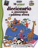 Libro de Mi Primer Diccionario De Sinonimos Y Palabras Afines