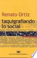 Libro de Taquigrafiando Lo Social