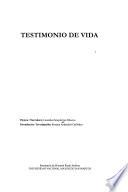 Libro de Zorayda Jara, Testimonio De Vida