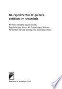 Libro de 84 Experimentos De Química Cotidiana En Secundaria