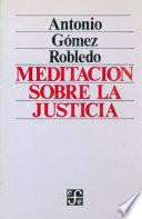 Libro de Meditación Sobre La Justicia