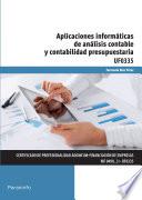 Libro de Uf0335 Aplicaciones Informáticas De Análisis Contable Y Contabilidad Presupuestaria