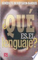 Libro de ¿qué Es El Lenguaje?