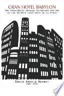 Libro de Gran Hotel Babylon