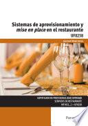 Libro de Uf0258 Sistemas De Aprovisionamiento Y Mise En Place En El Restaurante