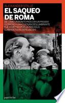 Libro de El Saqueo De Roma