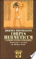 Libro de Corpus Hermeticum