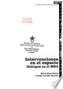 Libro de Intervenciones En El Espacio