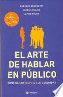 Libro de El Arte De Hablar En Público