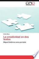 Libro de La Creatividad En Dos Textos
