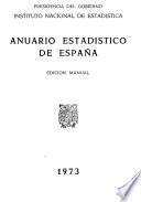 Libro de Anuario Estadístico De España
