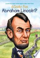Libro de ¿quién Fue Abraham Lincoln?