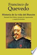 Libro de Historia De La Vida Del Buscón