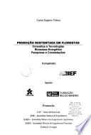 Libro de Produção Sustentada Em Florestas