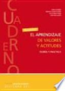 Libro de El Aprendizaje De Valores Y Actitudes