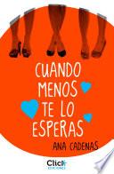 Libro de Cuando Menos Te Lo Esperas