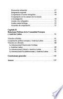 Libro de Relaciones América Latina Comunidad Europea