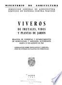 Libro de Viveros De Frutales