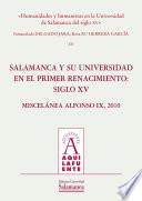 Libro de «humanidades Y Humanistas En La Universidad De Salamanca Del Siglo Xv»
