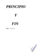 Libro de Principio Y Fin